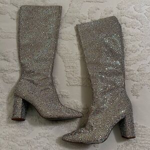 Betsey Johnson SB Candy Rhinestone Boots